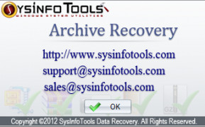 Archive Recovery screenshot 2
