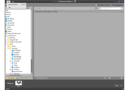 ArcSoft Panorama Maker - file-menu