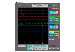 Arduino Oscilloscope - stats