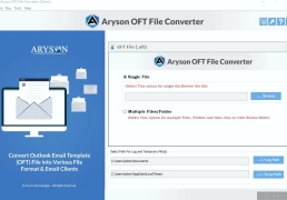 Aryson OFT File Converter - Screenshot 1