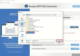 Aryson OFT File Converter - Screenshot 2