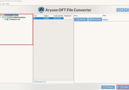 Aryson OFT File Converter - Screenshot 3