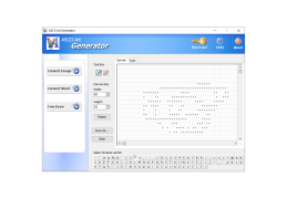 ASCII Art Generator - drawing-process
