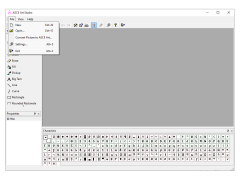 ASCII Art - file-menu