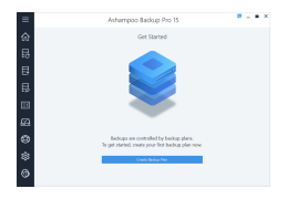 Ashampoo Backup Pro 11 - main-screen