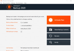 Ashampoo Backup Pro 12 screenshot 1