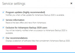Ashampoo Backup Pro 12 screenshot 3
