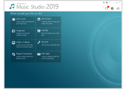 Ashampoo Music Studio 2019 - main-screen