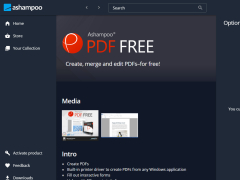 Ashampoo PDF Free - options