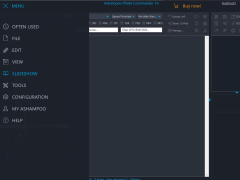 Ashampoo Photo Commander 16 - menu