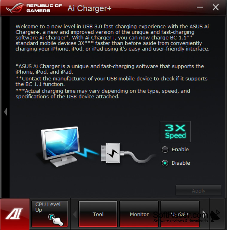 Asus ai charger что это