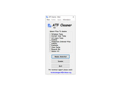 ATF Cleaner - main-screen