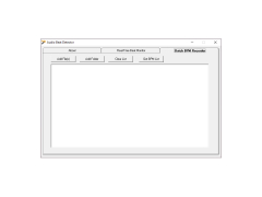 Audio Beat Detector - batch-bpm-recorder