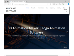 Aurora 3D Animation Maker - website