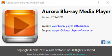 Aurora Blu-ray Media Player screenshot 2