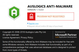 Auslogics Anti-Malware 2016 screenshot 2