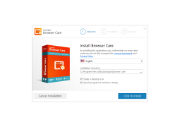 Auslogics Browser Care - installation-beginning