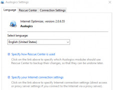 Auslogics Internet Optimizer screenshot 3
