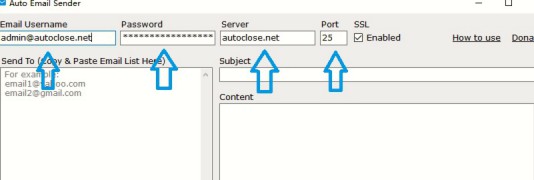 Auto Email Sender - Screenshot 2