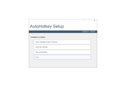AutoHotkey - done-install