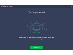 Avast Free Antivirus - welcome-screen