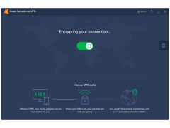 Avast SecureLine VPN - encrypting