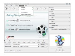AVI DivX to DVD SVCD VCD Converter - tools-menu