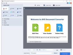 AVS Document Converter - main-screen