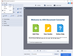 AVS Document Converter - file-menu