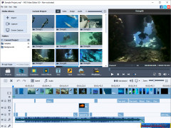 AVS Video Editor - work-screen
