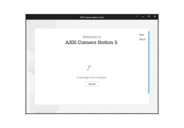 AXIS Camera Station - connecting-process
