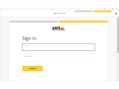 AXIS Companion - sign-in