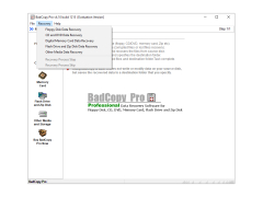 BadCopy Pro - recovery-menu