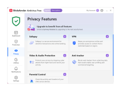 BitDefender Free Edition - privacy-settings