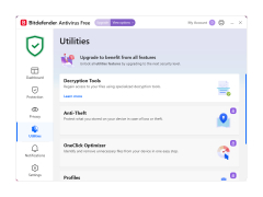 BitDefender Free Edition - utilities