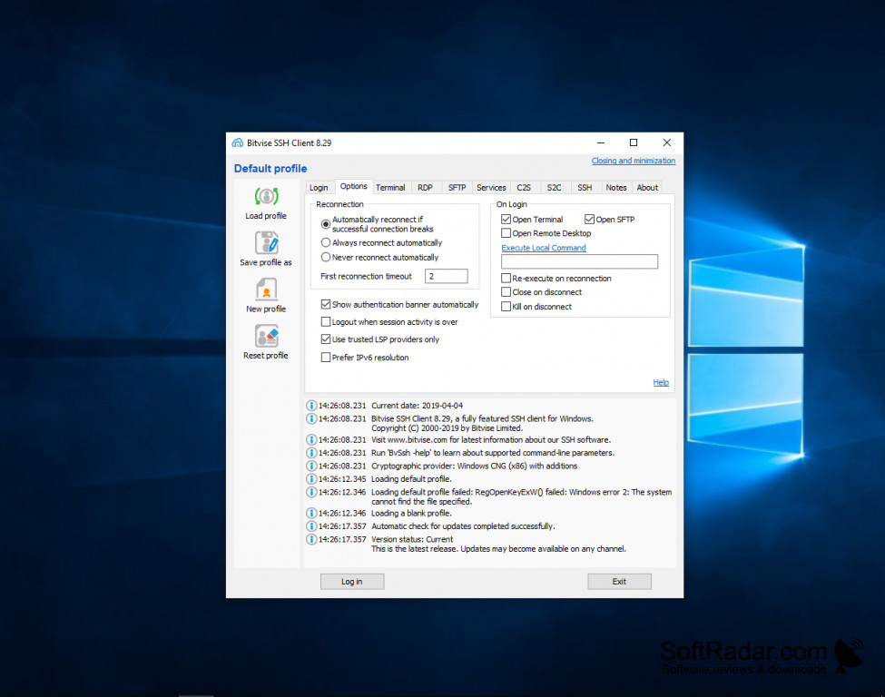 Download Bitvise Ssh Client For Windows 10 7 8 8 1 64 Bit 32 Bit