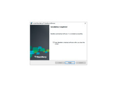 BlackBerry Desktop Software - installation-finish