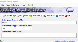 Blogger Sitemap Generator screenshot 1