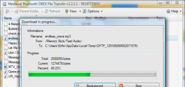 Bluetooth File Transfer (PC) - Screenshot 3