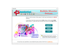 Bubble Shooter - main-screen