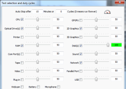 BurnInTest Professional - Screenshot 4