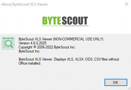 Bytescout XLS Viewer screenshot 2