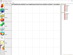 Calorie Balance Tracker - menu