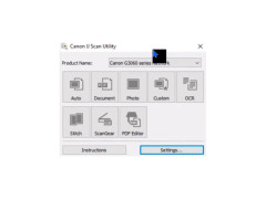 Canon IJ Scan Utility - main-screen