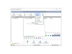 CDA Converter Plus - mode-menu
