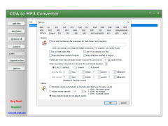 CDA to MP3 Converter - options
