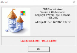 CDBF - DBF Viewer&Editor screenshot 2