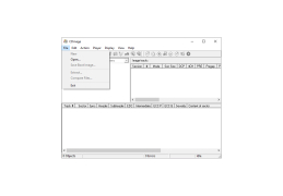 CDmage - file-menu