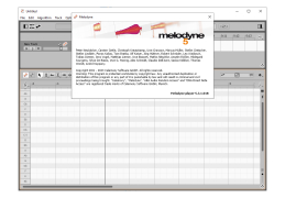 Celemony Melodyne Studio - about-application