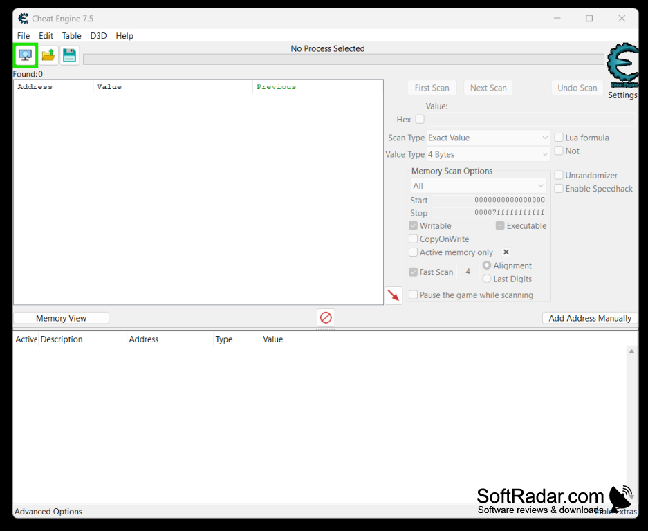 Cheat Engine 7.5 Download For Windows PC - Softlay